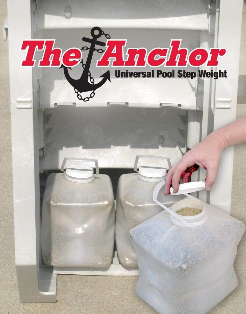 MAIN-ACCESS Universal Anchor Swimming Pool Ladder Step Sand Weight (6 Pack) - Image 2